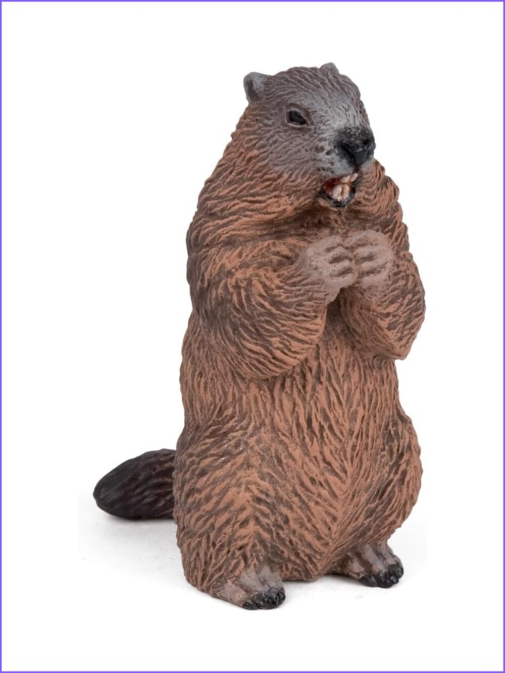 Papo Marmot 2" Animal Figurine New w/Tag Add-On Item Age 3+